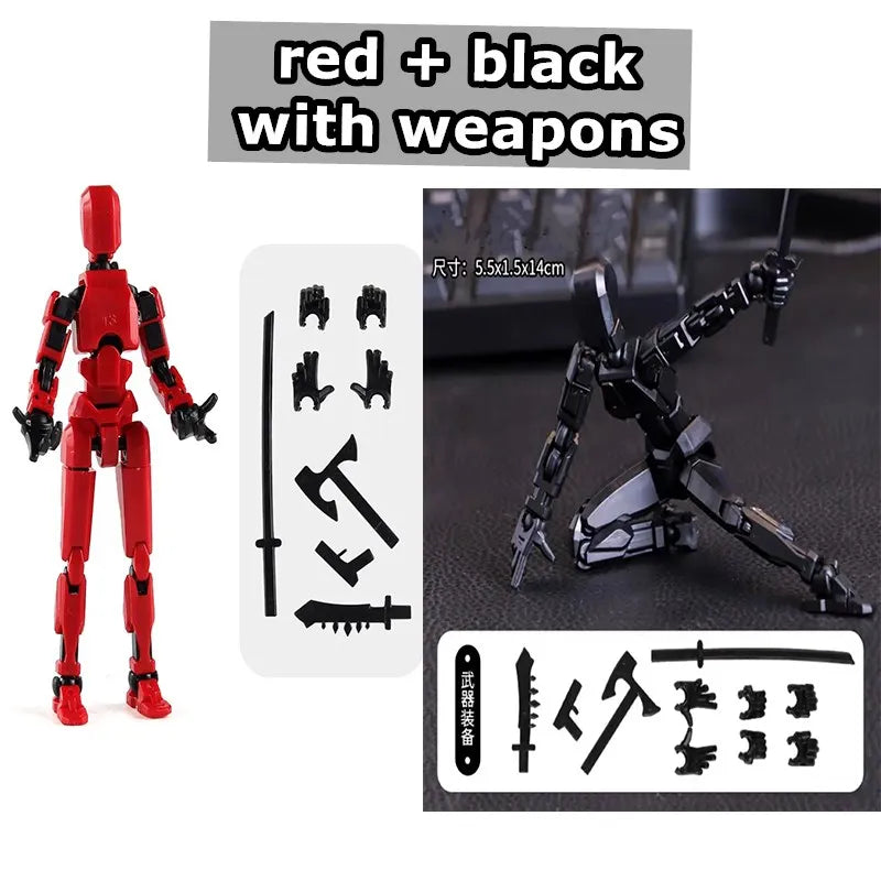 🦸‍♂️ Light-Up Titan Warriors! T13 Action Figures 🔦 | Pose, Play & Battle with Glowing Heroes - ThiGui