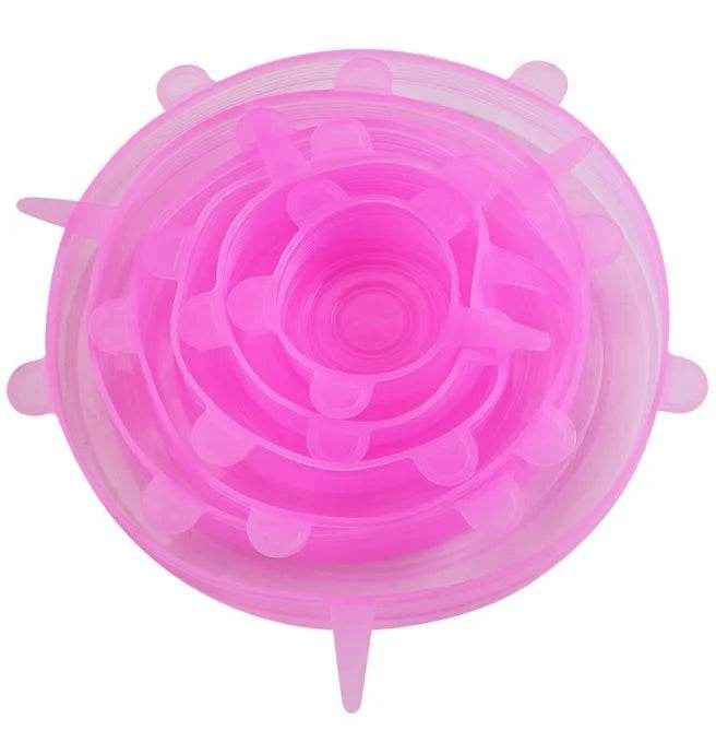 🥣Stretchy Magic Lids – Say Bye-Bye to Plastic Wrap!- - ThiGui