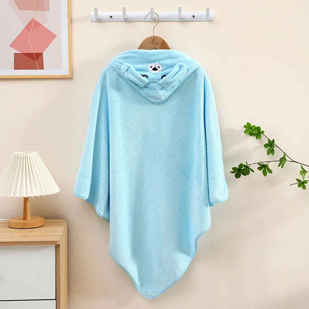 💤 Baby Snuggle Hooded Towel – Ultra-Soft Wrap for Sweet Little Dreamers 🌙🛁 - ThiGui