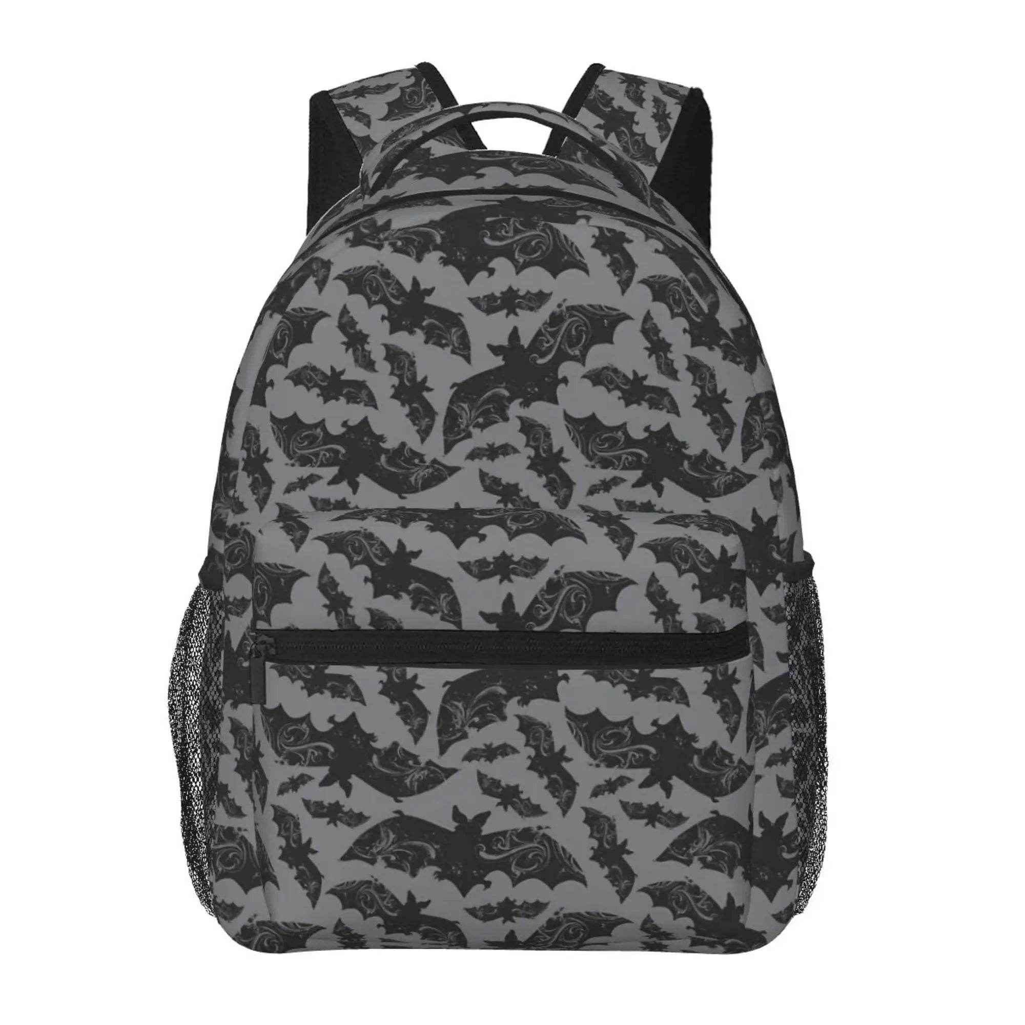 🎃 Spooky-Cute Halloween Bat Backpack – Perfect for School, Travel & Adventure! - ThiGui