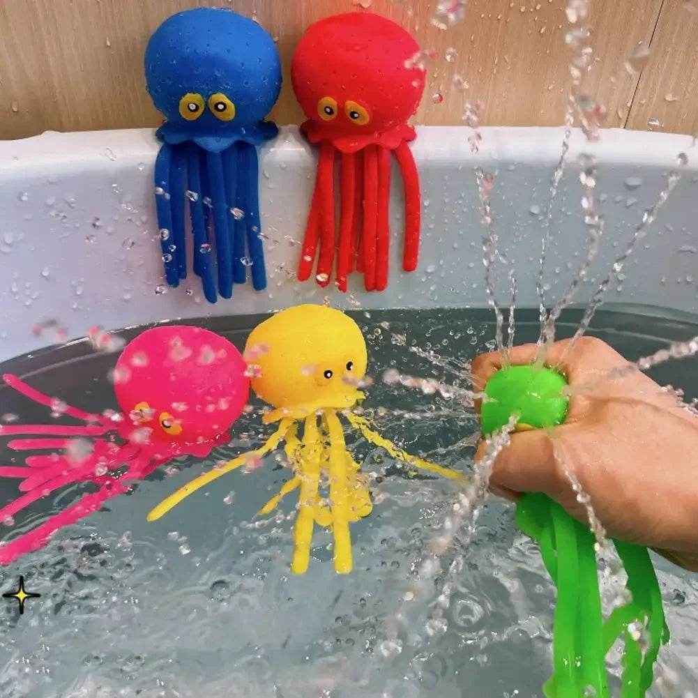 🐳Squishy Octopus Bath Toy for Boys That Soaks Up Water and Spreads Smiles - ThiGui