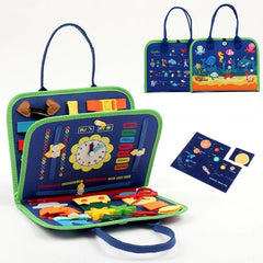 🎒🧩 Montessori Busy Board – Hands-On Fun for Curious Little Learners! 🧠🚪 - ThiGui