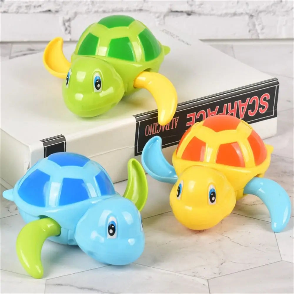 💦Wind-Up Turtle Bath Toy – Splish, Splash, and Giggles Guaranteed! 🛁 - ThiGui