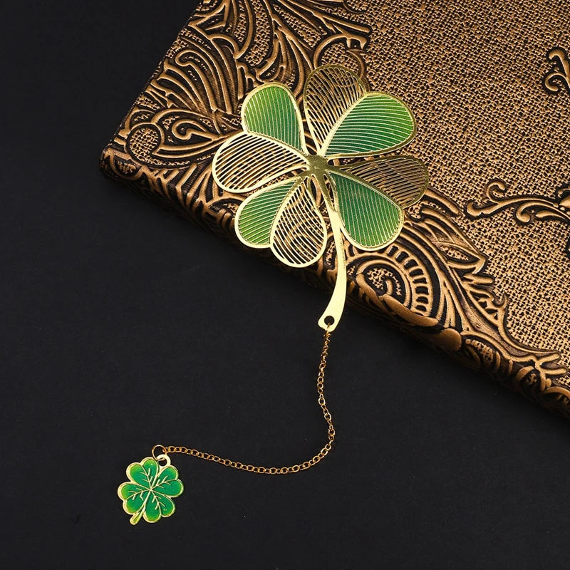 🍁 Merci Maîtresse Bookmark – A Golden Leaf to Mark a Beautiful Year! 📖✨ - ThiGui