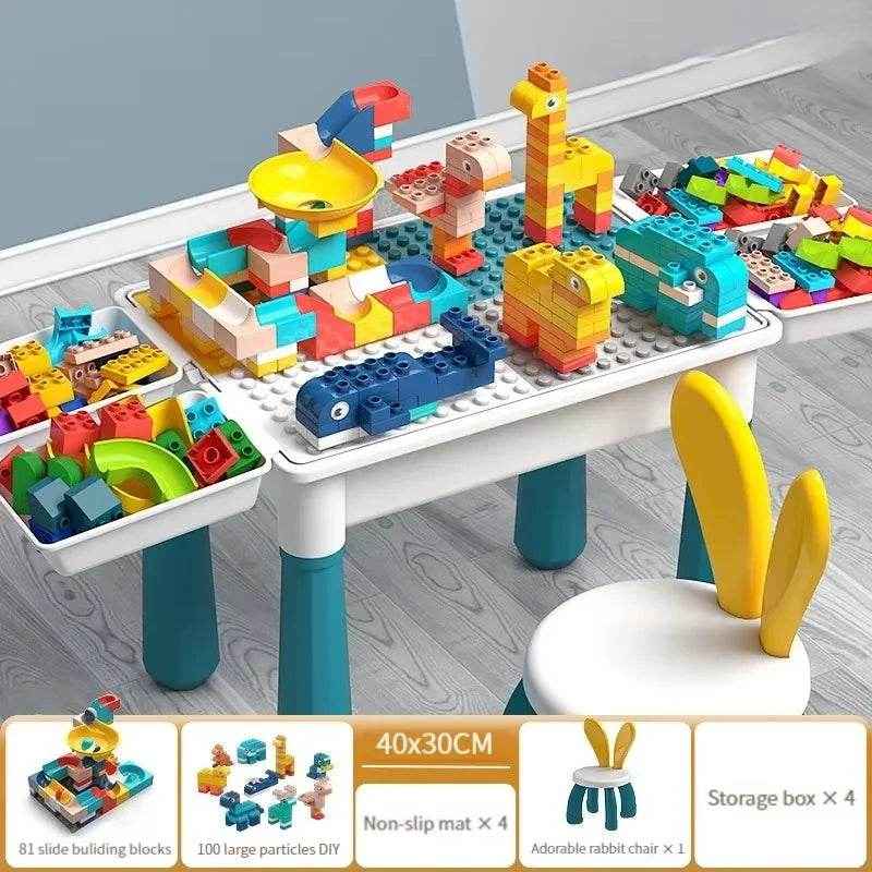 🧱The Ultimate Kids Activity Table – 6-in-1 Fun, Learning & Storage Station! - ThiGui