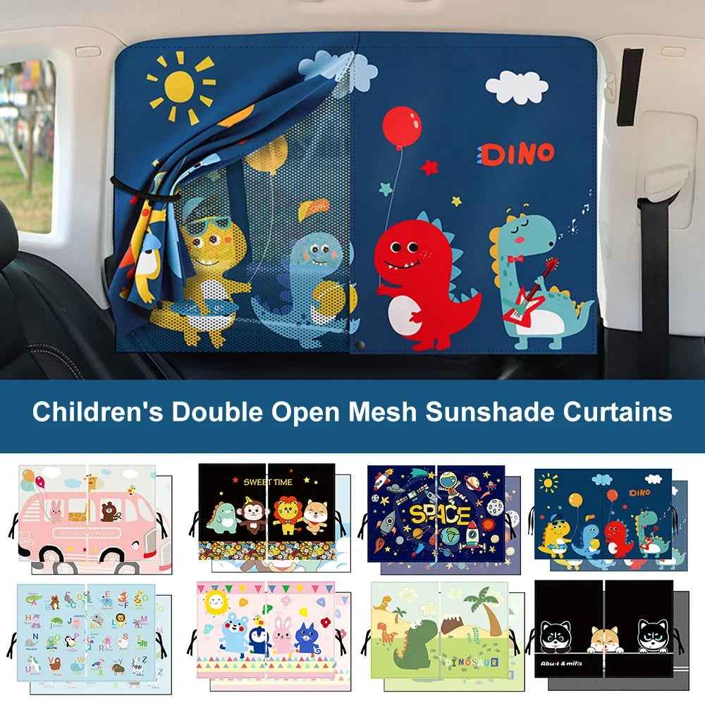🌞Adorable Magnetic Car Curtains to Keep Your Little Ones Cool and Happy! - ThiGui