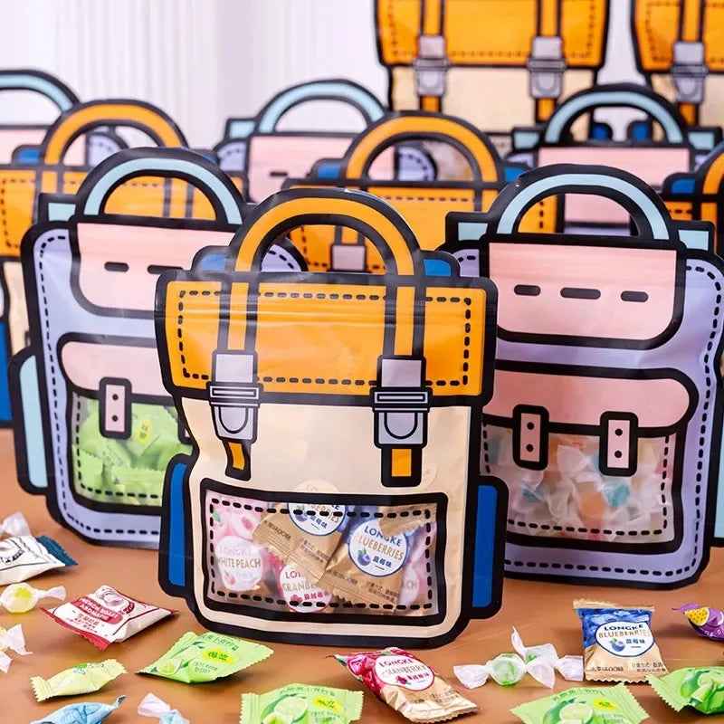 🎁 Fun Little Snack Bags – Reusable Cartoon Mini Pouches for Kids' Goodies 🍬🎉 - ThiGui