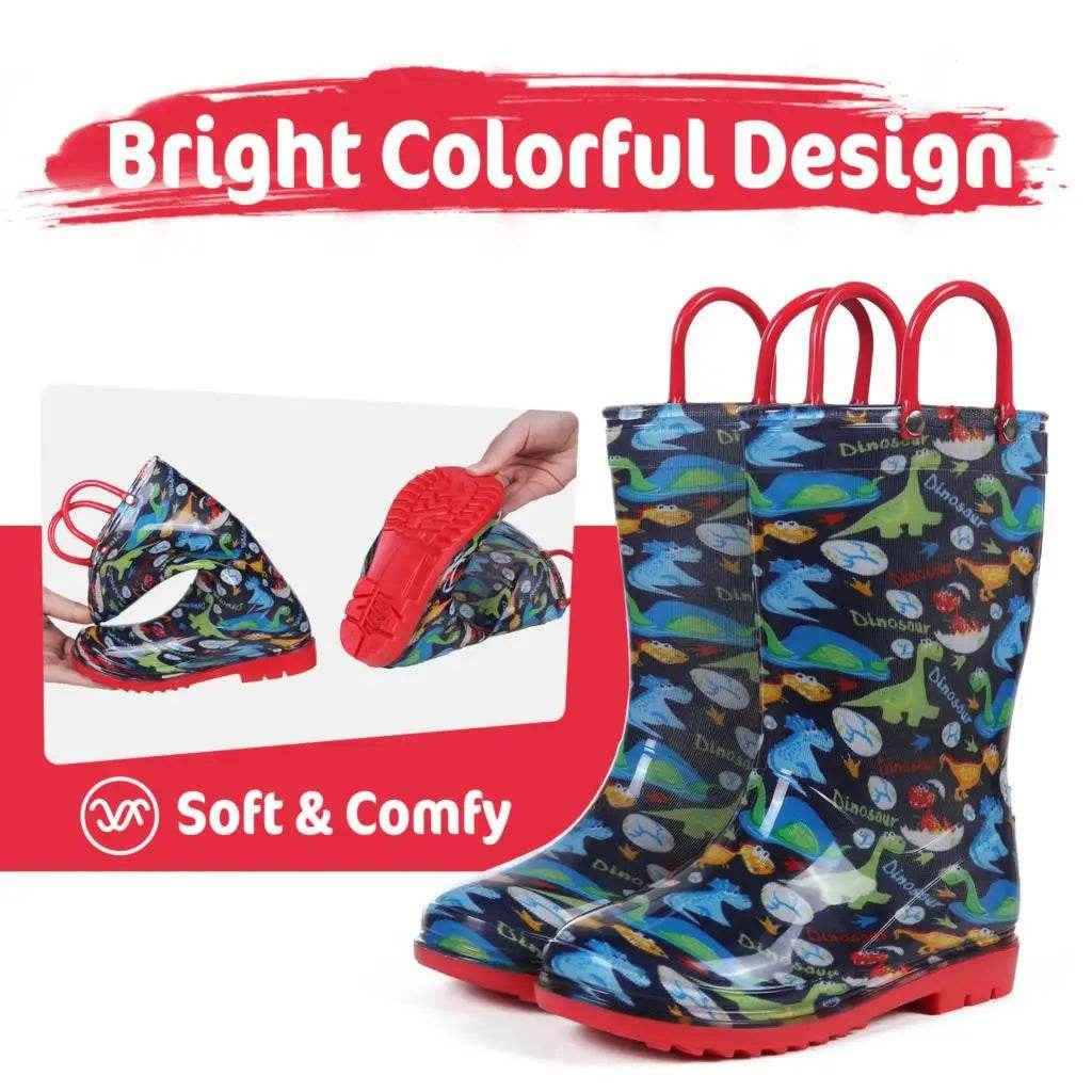 🌧️Puddle-Proof Fun Boots – Colourful Rain Adventures for Little Explorers! - ThiGui