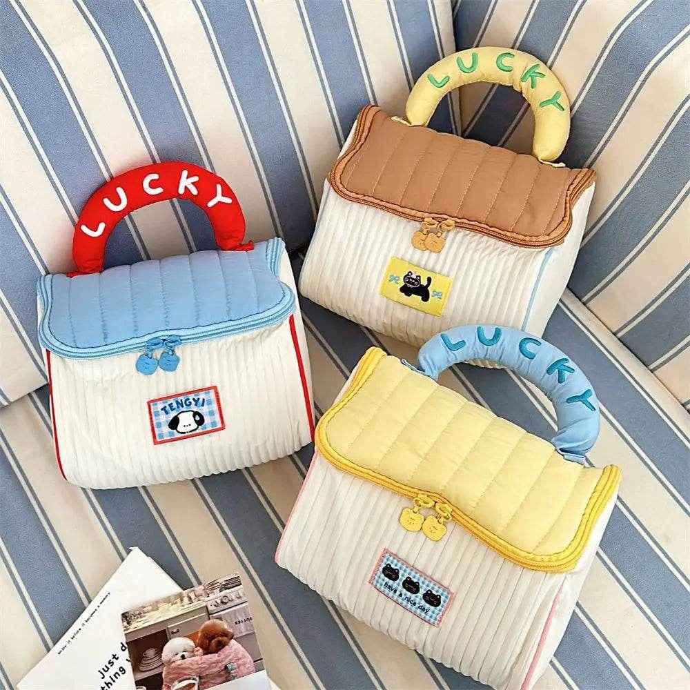 🍼Charming Cottage-Style Makeup Bag – The Adorable Organizer Every Little Explorer Needs! - ThiGui