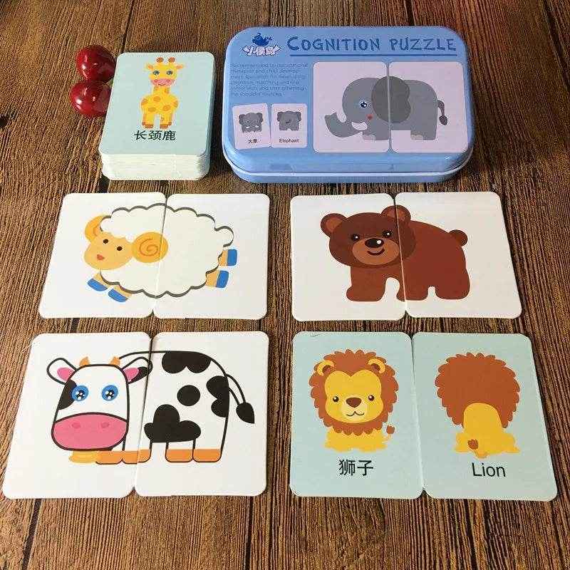 🧩Montessori Animal Puzzle Box – Brain Boosting Fun for Little Hands! - ThiGui