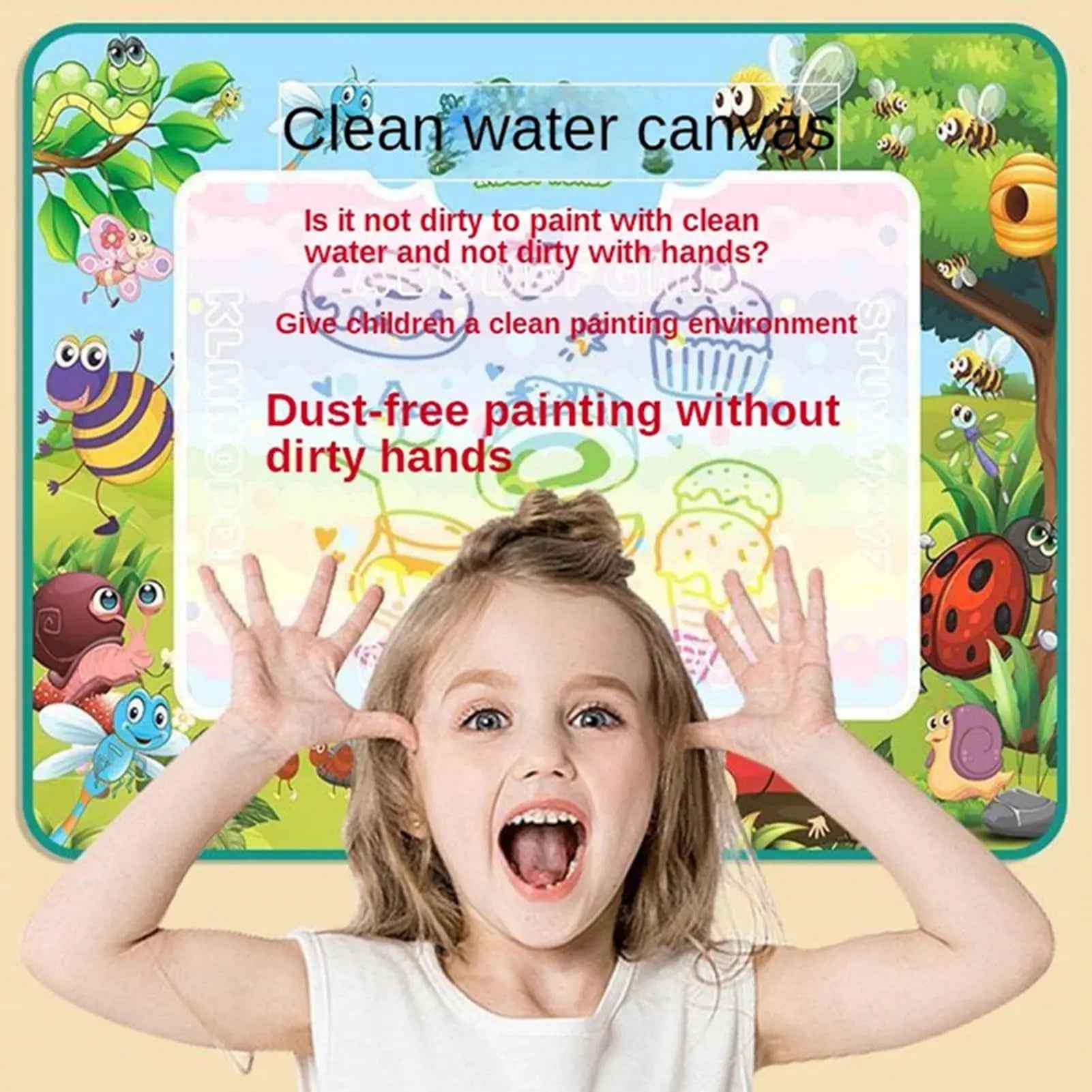 💦Just Add Water! The Mess-Free Magic Drawing Mat That Keeps Boys Entertained for Hours - ThiGui