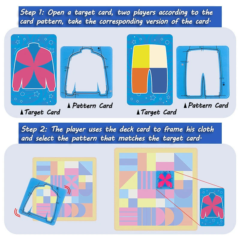 🧩 Tailor Master Game – Shape & Colour Logic Fun for Curious Boys! 🎨👕🎯 - ThiGui