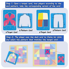 🧩 Tailor Master Game – Shape & Colour Logic Fun for Curious Boys! 🎨👕🎯 - ThiGui