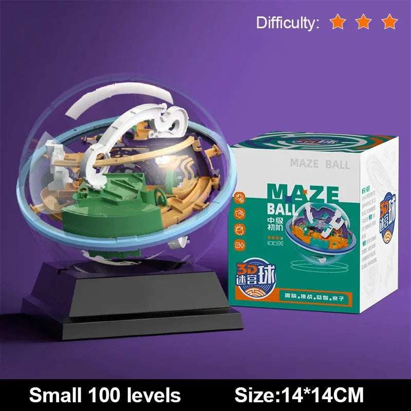 🌀 3D Puzzle Maze Ball – Twist, Turn & Learn with Every Roll! 🎯✨ - ThiGui
