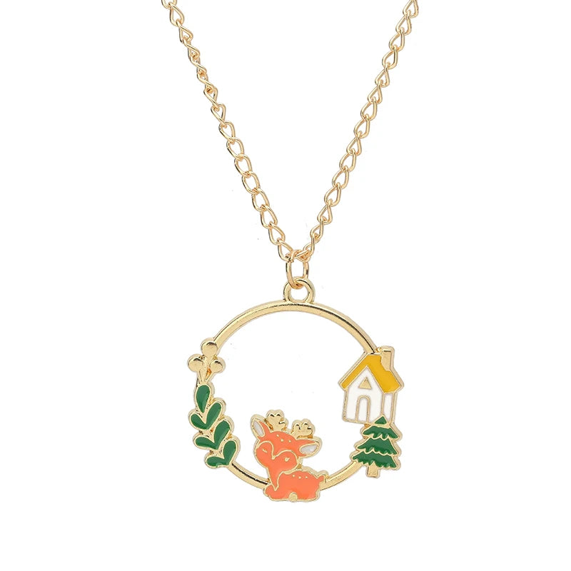 🌸 Merci Maîtresse Necklace – A Whimsical End-of-Year Hug from Your Little One! 🐰✨ - ThiGui