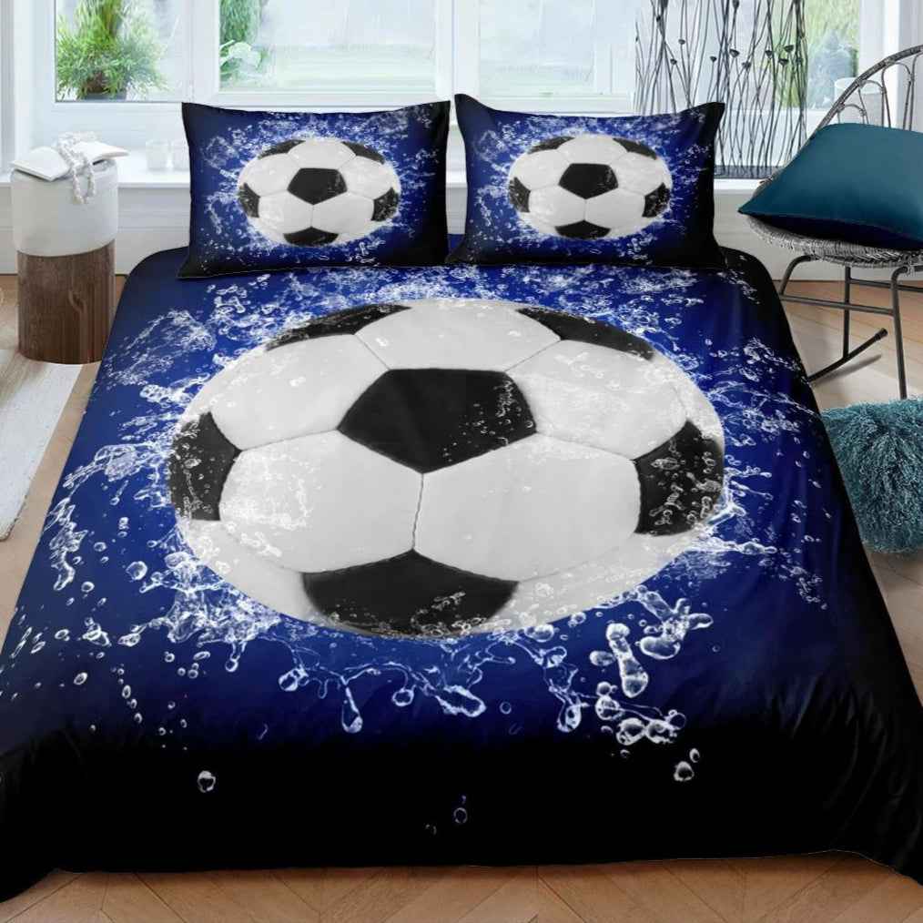 ⚽Goal Time! Dream Big with This Awesome Football Bedding Set - ThiGui