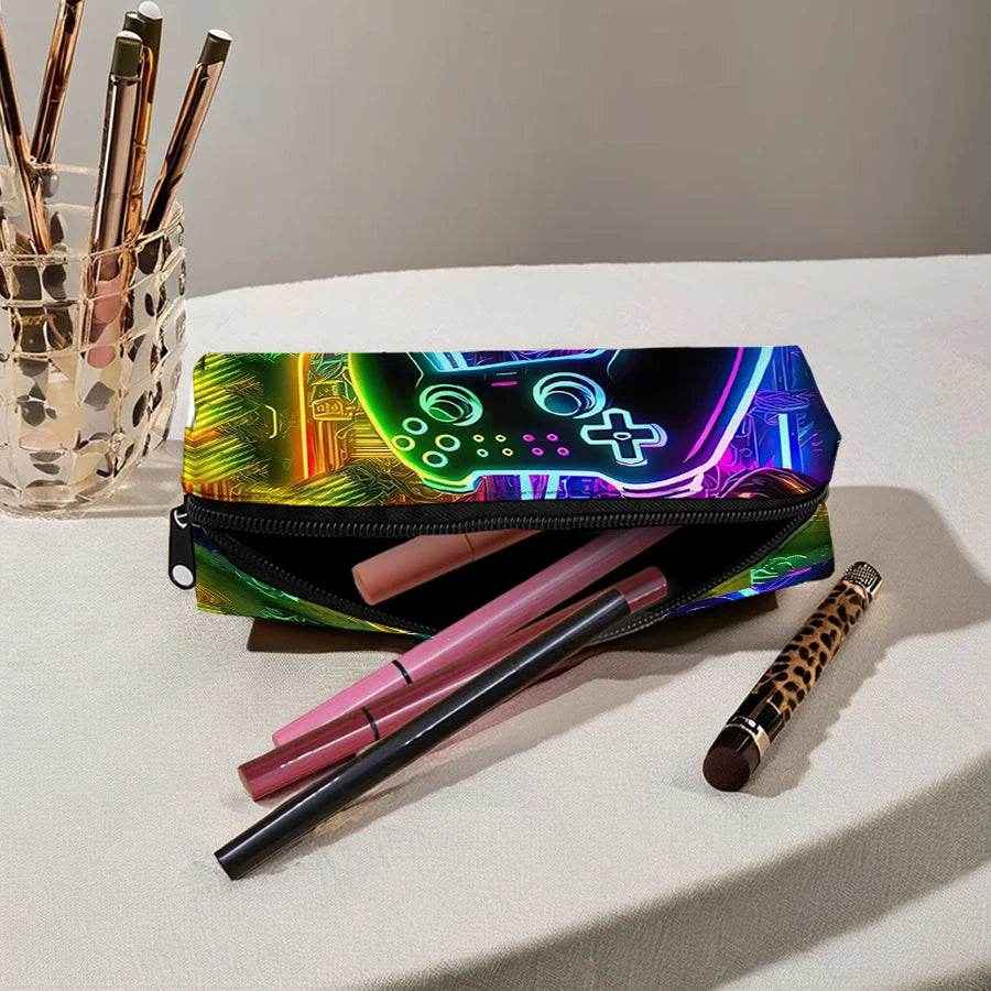🕹️ Game On-The-Go: 3D Cartoon Game Console Pencil Case for Kids! - ThiGui