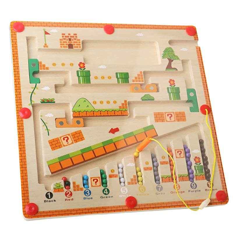 💡Montessori Magnetic Maze – A Colourful Puzzle Adventure for Clever Little Fingers - ThiGui