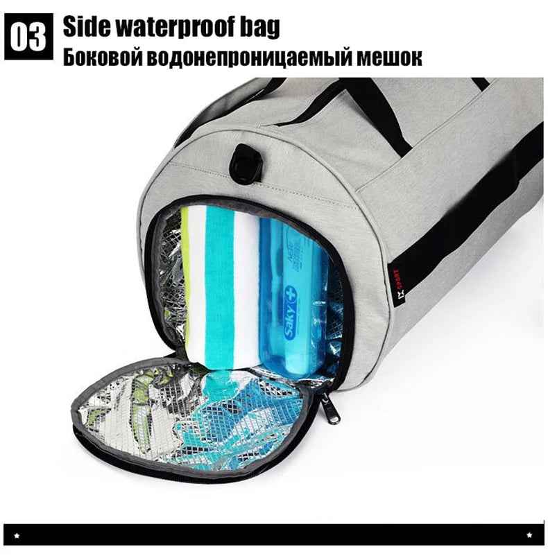 💪 Waterproof Gym Bag with Wet-Dry Compartments – Built for Active Boys! 🎽🧼 - ThiGui