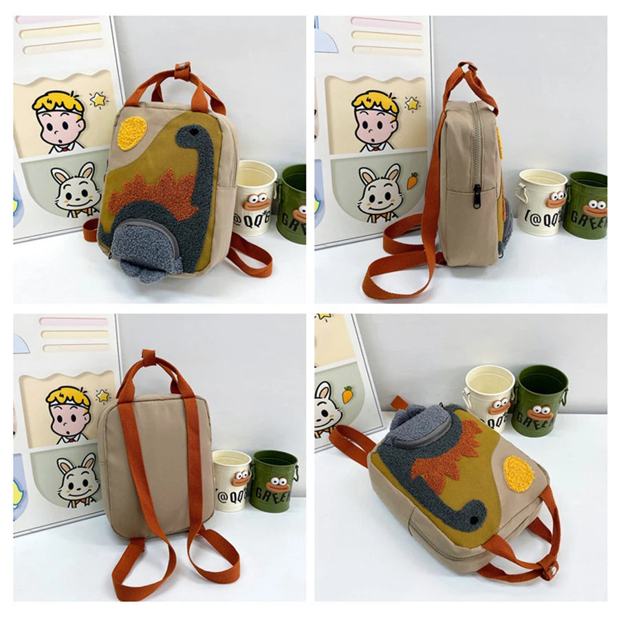 🦖 Roarsome Dino Backpack – Adorable & Durable Schoolbag for Little Explorers! 🎒💚 - ThiGui