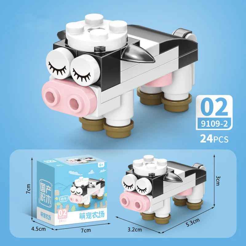 🕷️ Snap Together a Wild World – Insect & Animal Block Creatures for Kids & Collectors! 🐜🦂 - ThiGui