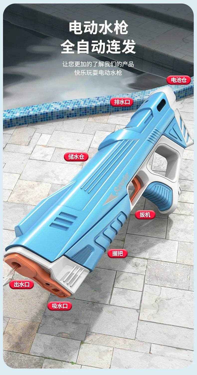 🎁Electric M416 Water Gun for Boys Who Want Epic Splash Battles This Summer - ThiGui