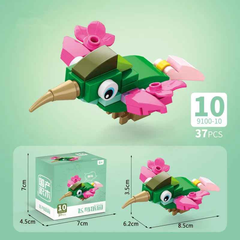 🕷️ Snap Together a Wild World – Insect & Animal Block Creatures for Kids & Collectors! 🐜🦂 - ThiGui