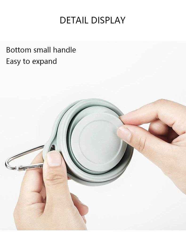 🏕️ Must-Have Travel Buddy: The Outdoors Silicone Folding Cup for Kids! - ThiGui