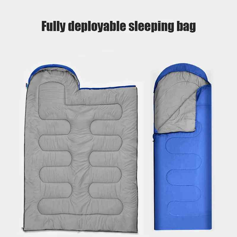 🏕️ Toasty Nights, Happy Campers! – Kids’ Hooded Sleeping Bag 🌙🧸 - ThiGui