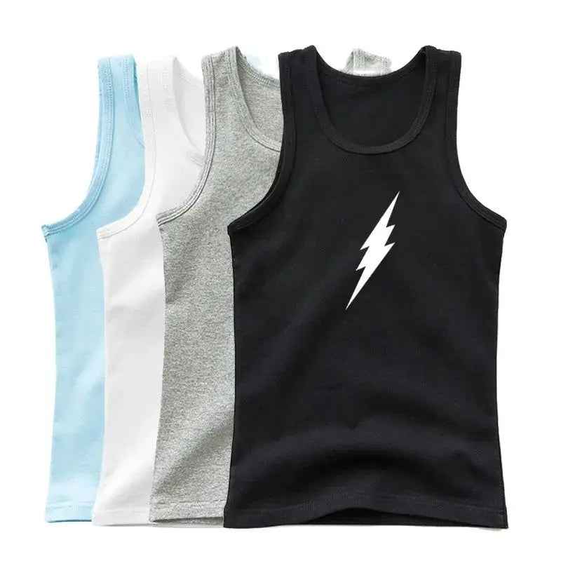 🌞Cool & Comfy Summer Tank Tops for Active Boys – 5 Fun Colours! - ThiGui