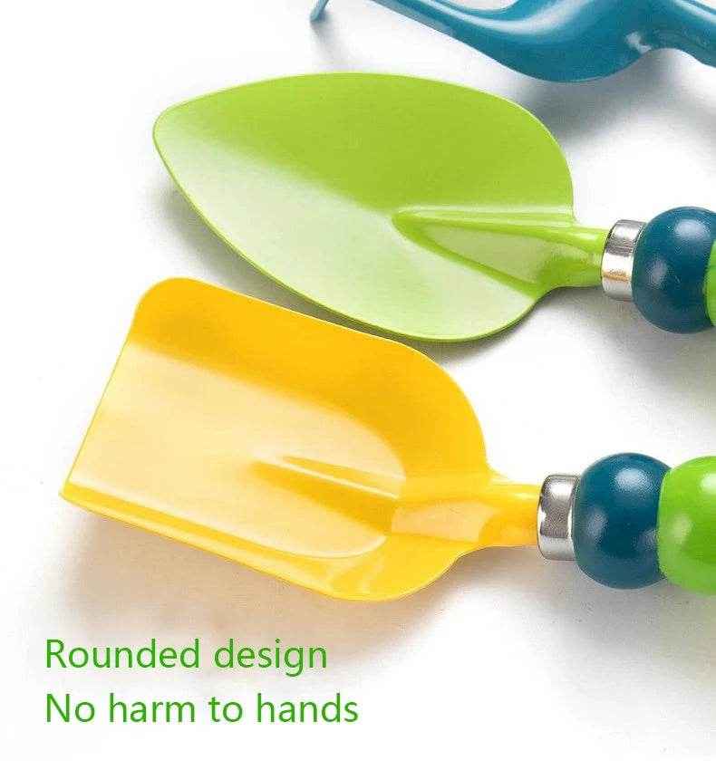 🌼 Dig, Plant & Play! Colourful Garden Tools Set for Little Green-Thumbs - ThiGui