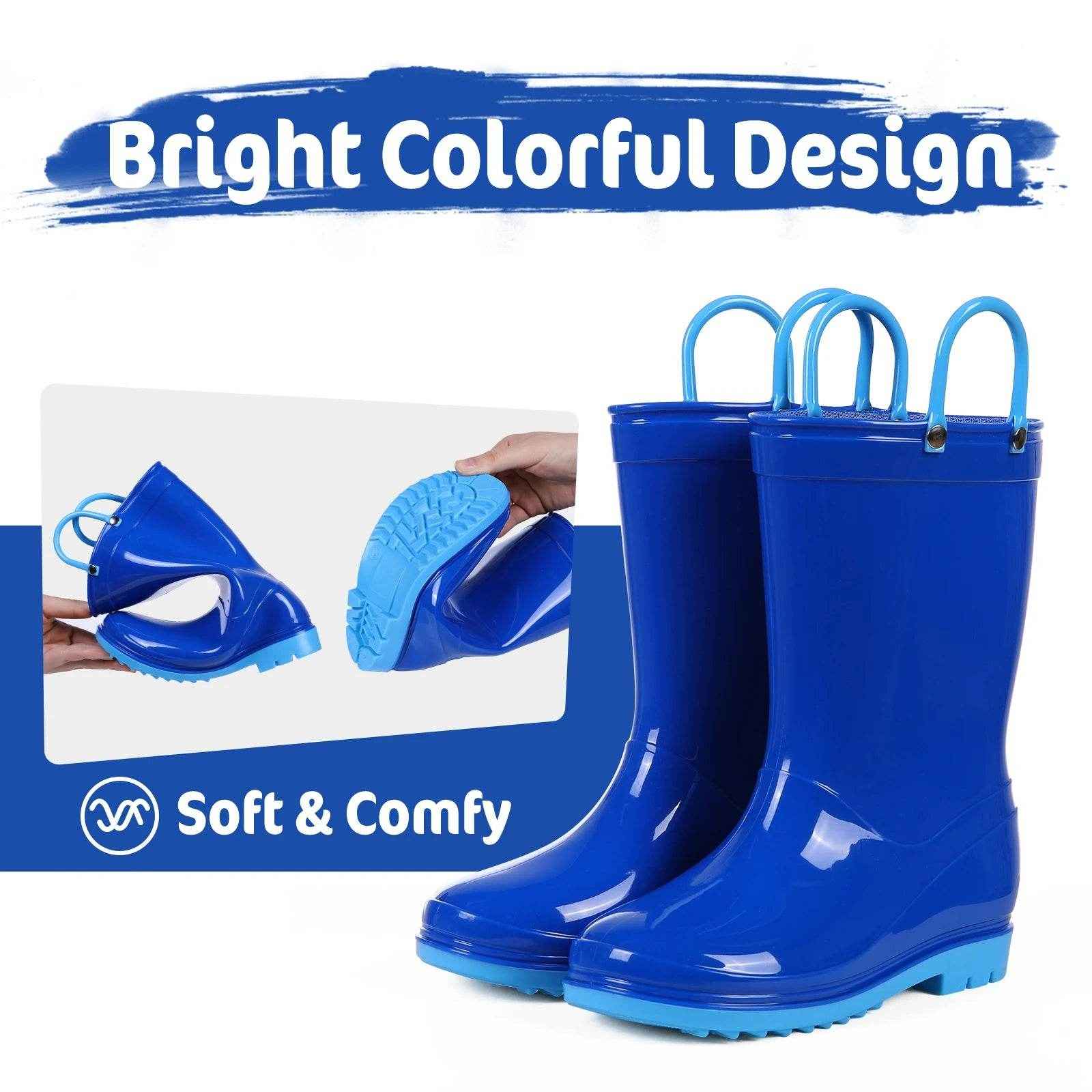 🌧️Puddle-Proof Fun Boots – Colourful Rain Adventures for Little Explorers! - ThiGui