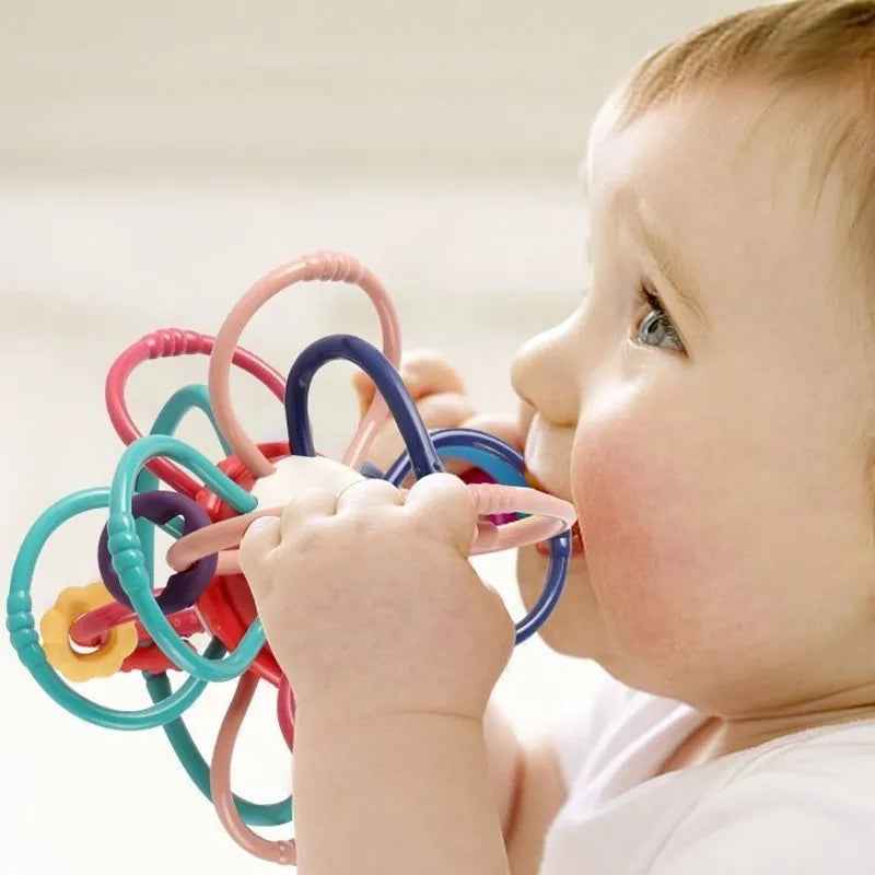 👶 Baby’s First Sensory Rattle – A Tiny Toy with Big Benefits! 🎈🐘 - ThiGui