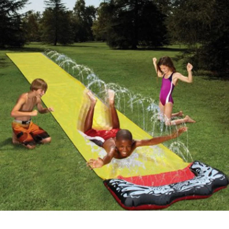 🌊💦 Slip, Slide & Smile! Backyard Water Slide with Sprinkler – The Ultimate Summer Splash 🌞👧🧒 - ThiGui