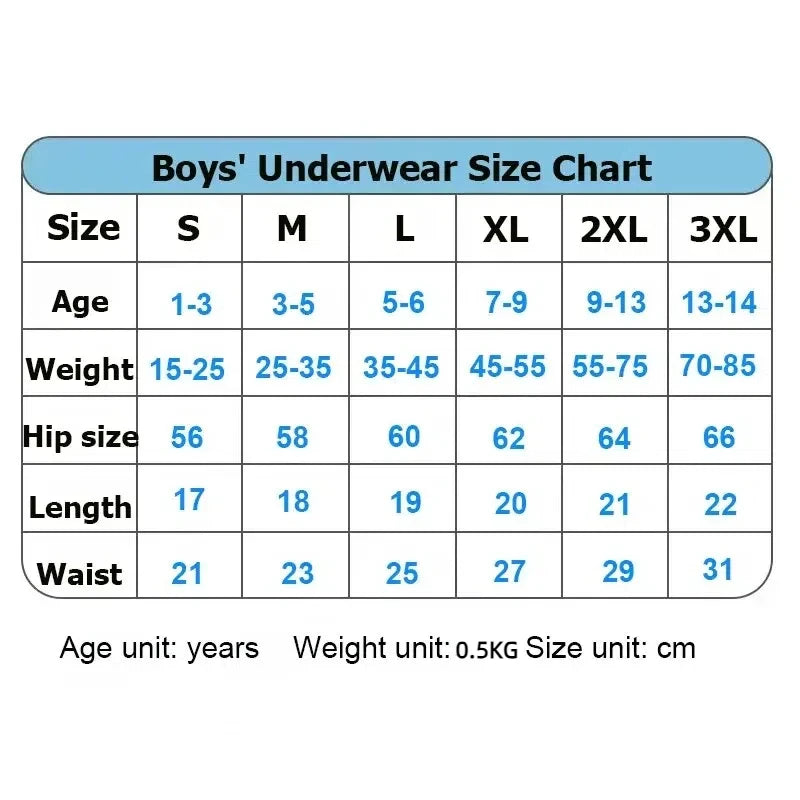 🩲🌟 Boys’ Cotton Boxer Briefs – Antibacterial, Breathable & Hug-Like Fit for Active Kids! 🧒🧺 - ThiGui