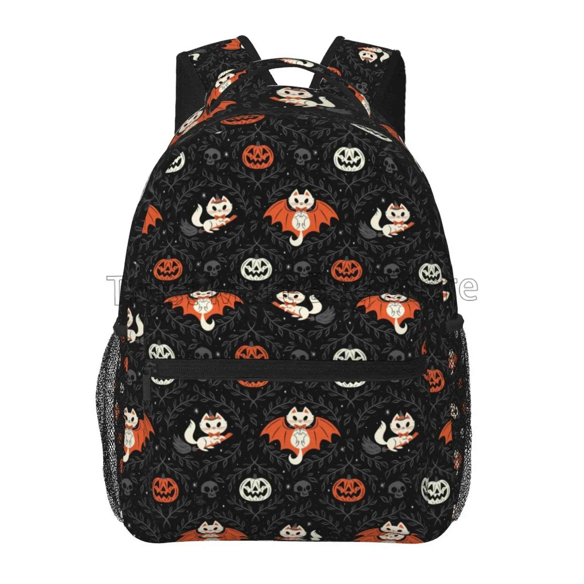 🎃 Spooky-Cute Halloween Bat Backpack – Perfect for School, Travel & Adventure! - ThiGui