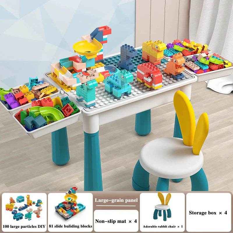 🧱The Ultimate Kids Activity Table – 6-in-1 Fun, Learning & Storage Station! - ThiGui