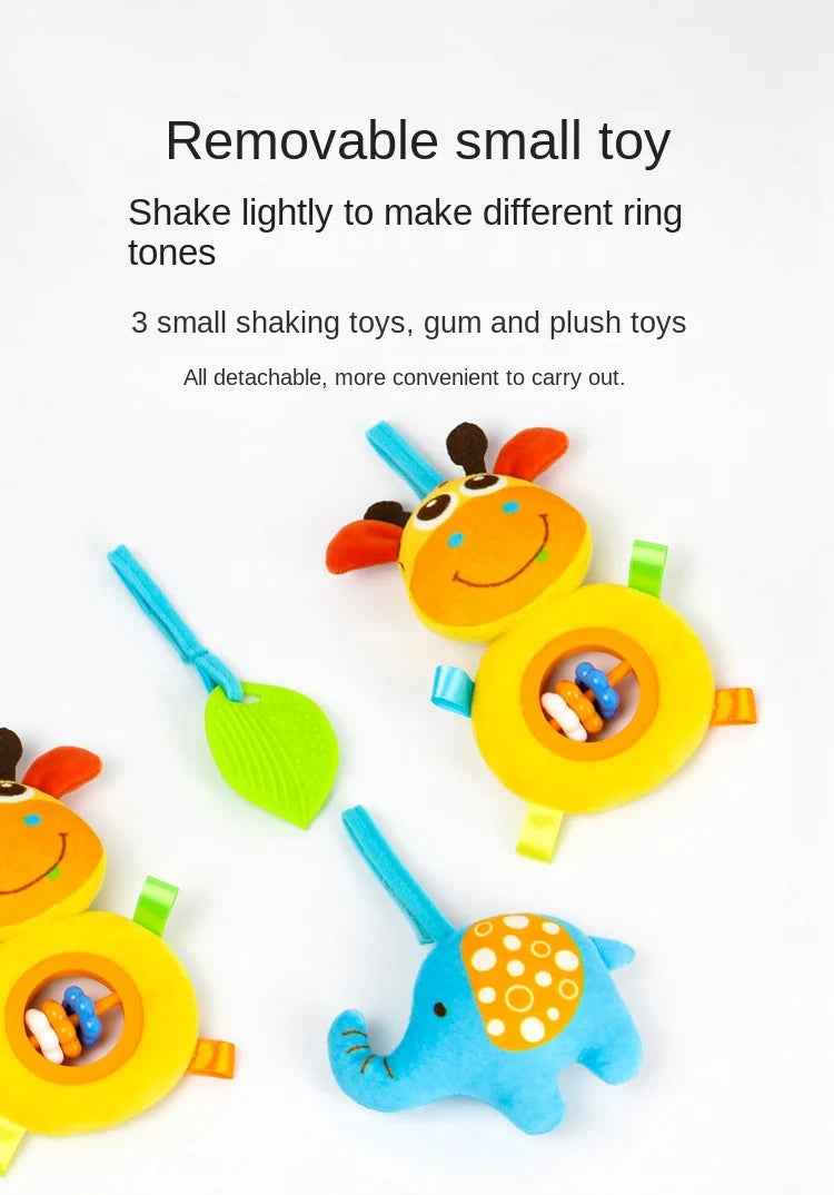 🍼 Car Seat Activity Toy – Kick, Grab & Explore on the Go! 🚗🎠 - ThiGui