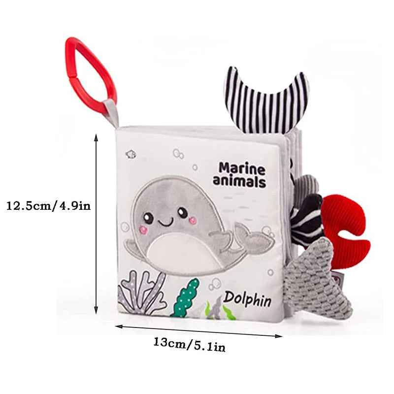 📘 Sensory Soft Baby Books – A Tiny Treasure for Little Hands 🍼👶 - ThiGui