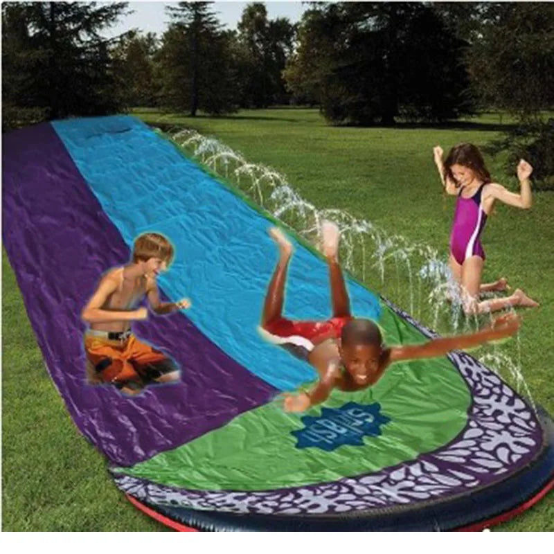 🌊💦 Slip, Slide & Smile! Backyard Water Slide with Sprinkler – The Ultimate Summer Splash 🌞👧🧒 - ThiGui