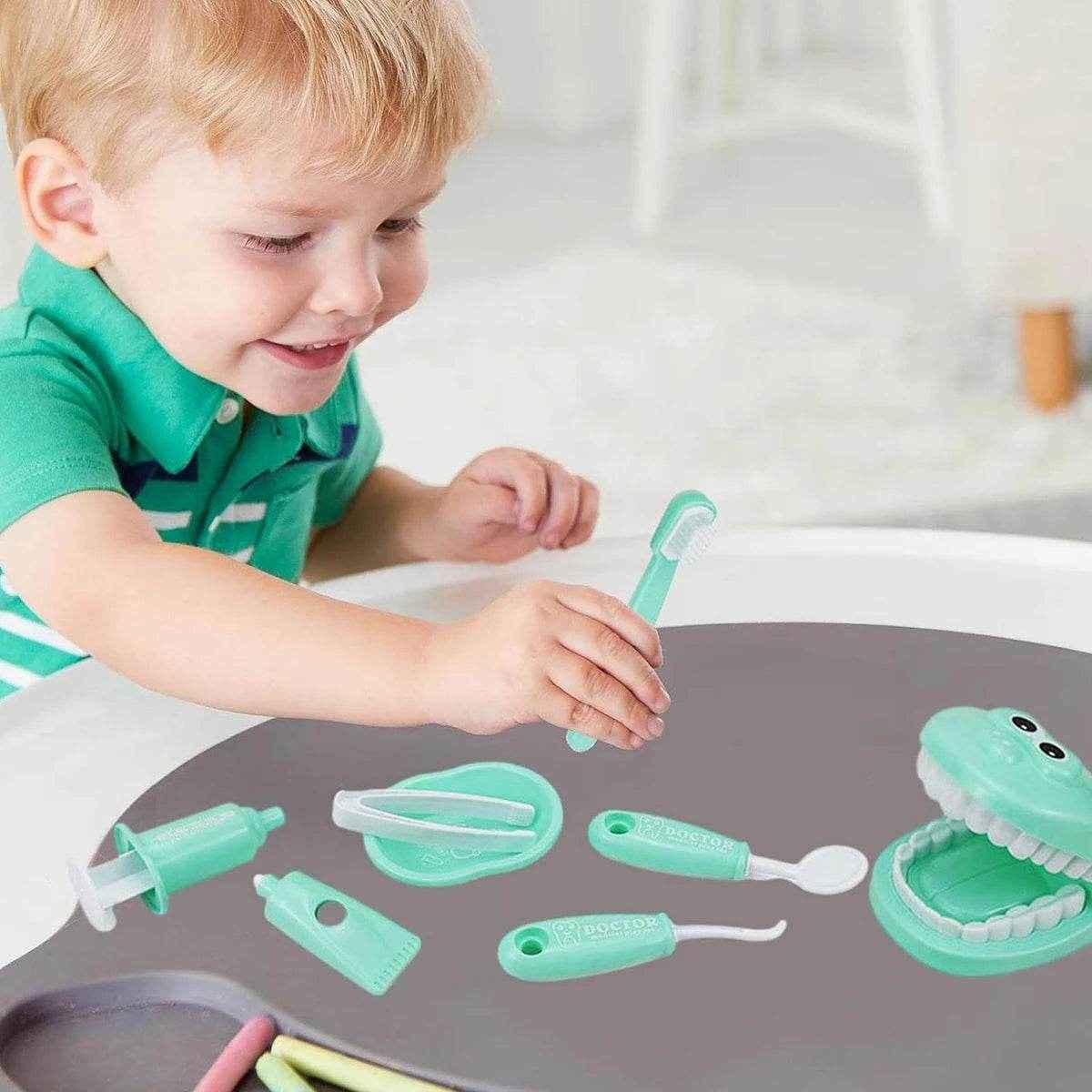 🪥Montessori Dentist Kit for Boys Who Want to Learn Brushing Without the Fuss - ThiGui
