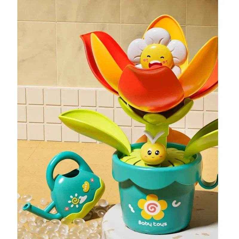 🐳Sunflower Water Spray Bath Toy for Boys That Turns the Tub into a Splashy Garden - ThiGui