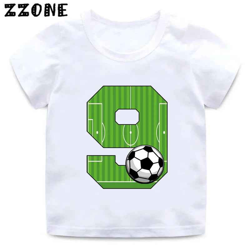 ⚽ Birthday Star on the Pitch! Football Tee for Little Champs - ThiGui