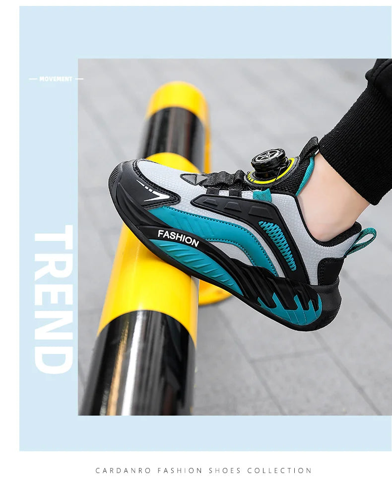 🌟 Light-Up Their Steps! 💨 Breathable Spring Sneakers for Boys 👟✨ - ThiGui