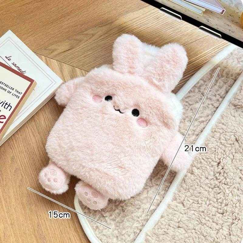 🧸Cuddly Cozy Buddy – Soft Plush Hot Water Bottle for Boys' Tummy, Hands & Feet - ThiGui