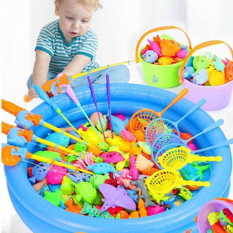 💦Splish Splash Fishing Bash – Magnetic Rod & Pool Toy Set for Curious Kids - ThiGui