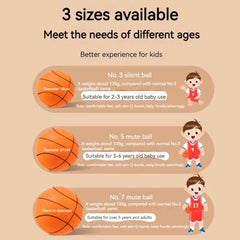 🏠Bounce Without the Bang! Soft Foam Basketball for Indoor Fun - ThiGui