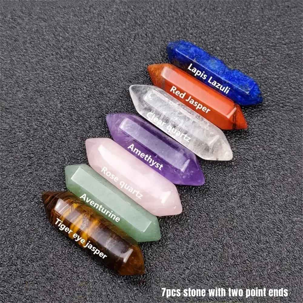 Magical 14-Piece Crystal Adventure Set – Chakra Gems for Curious Boys - ThiGui