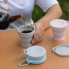 🏕️ Must-Have Travel Buddy: The Outdoors Silicone Folding Cup for Kids! - ThiGui