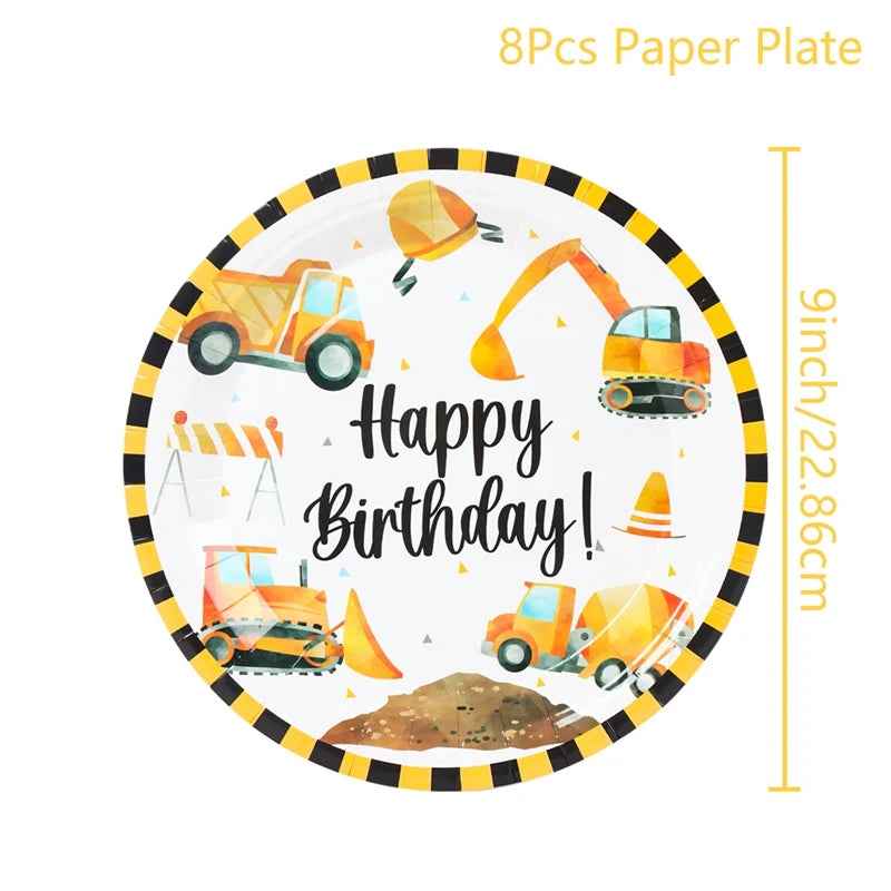 Dig In, Builders! Adorable Construction Party Set for a Wrecking Good Time 🎉 - ThiGui